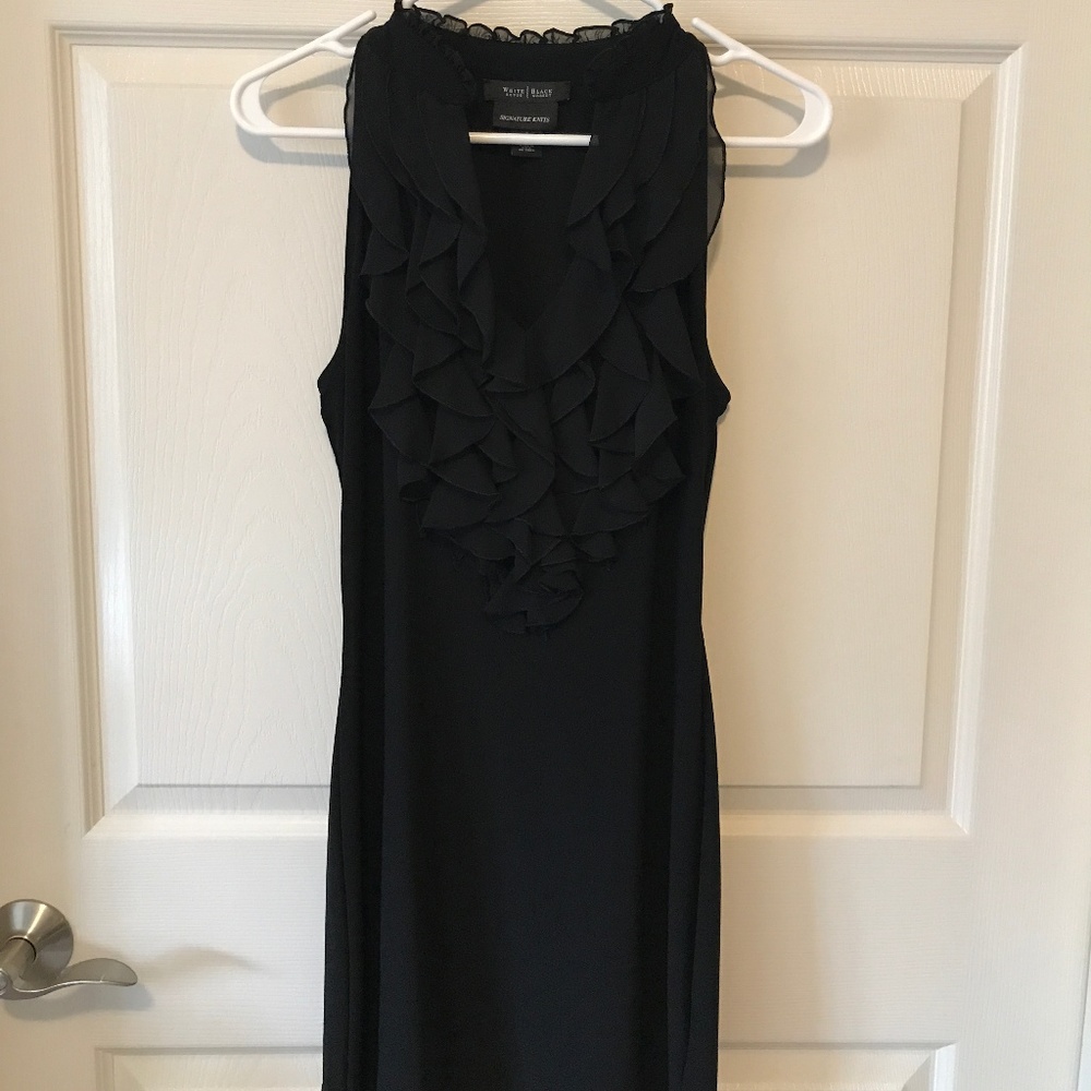 White House Black Market - Ruffle Front Dress